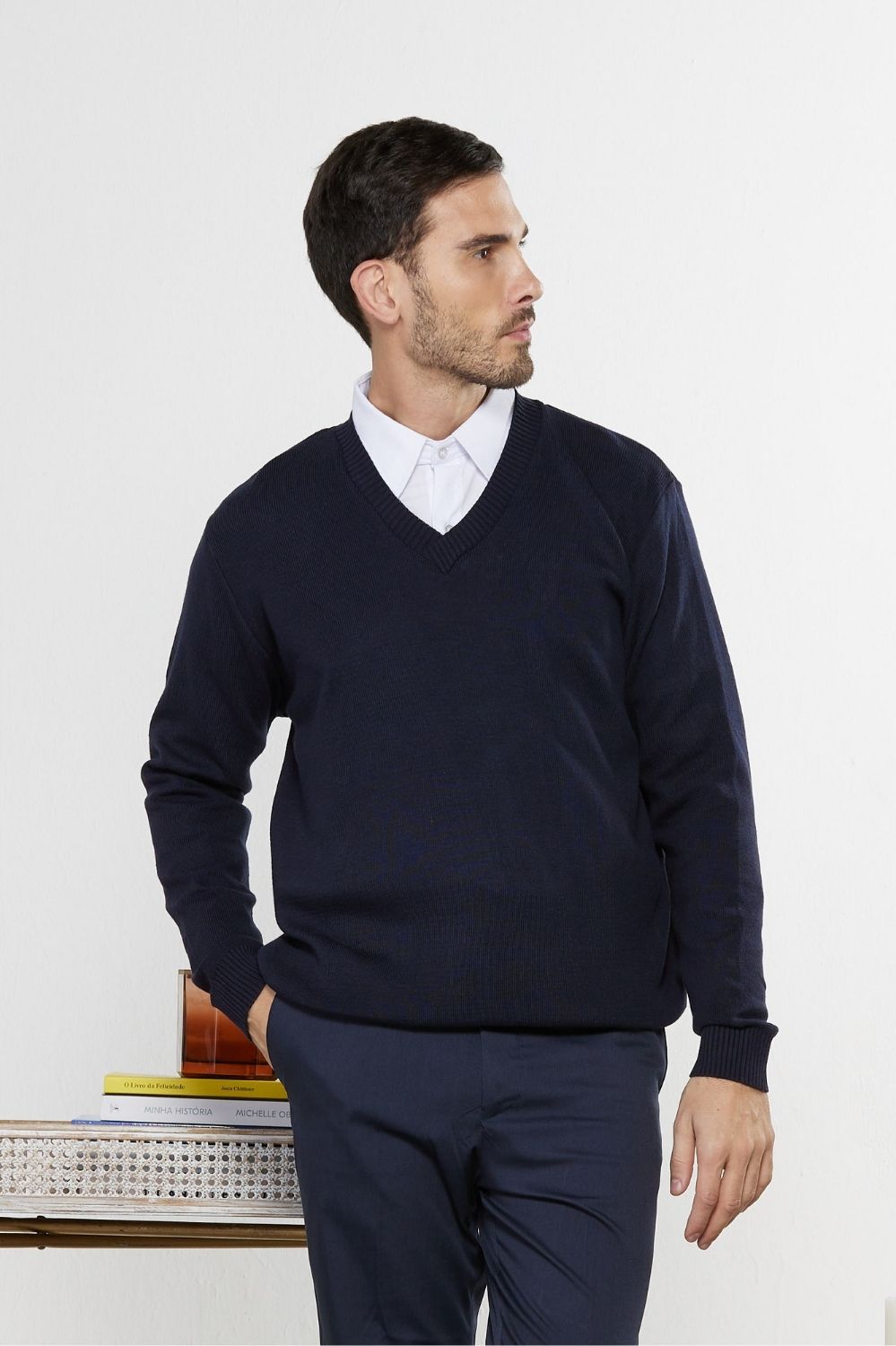 BLUSA DV MASC ACRICOTTON-MARINHO PROFUNDO 1552