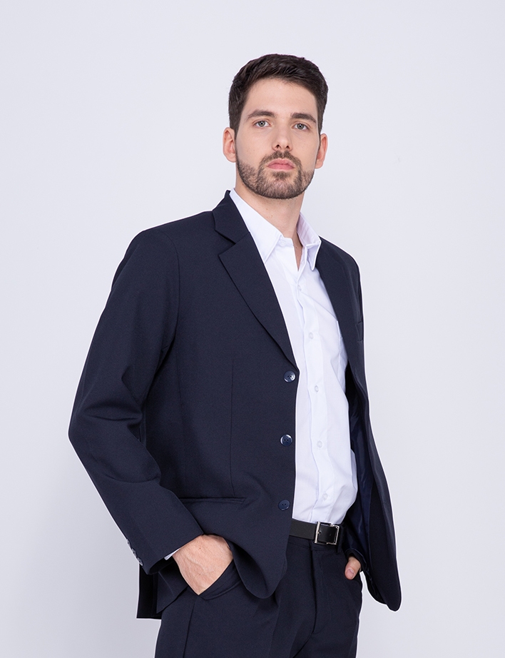 BLAZER CHEFIA OXF MASC ANGELONI-MARINHO NOITE B97
