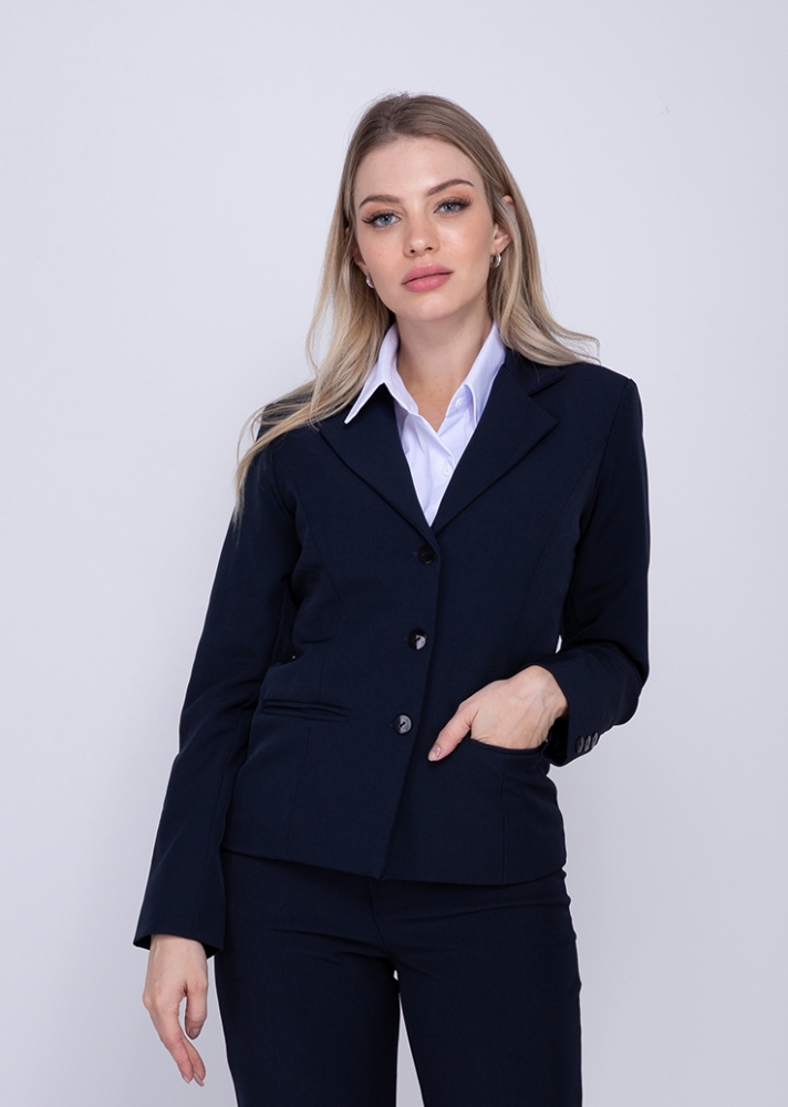 BLAZER CHEFIA OXF FEM ANGELONI-MARINHO NOITE B97
