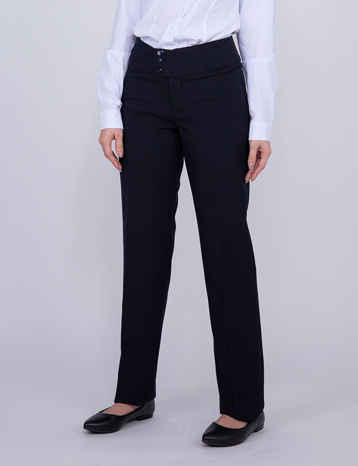 CALÇA CHEFIA OXF FEM ANGELONI-MARINHO NOITE B97