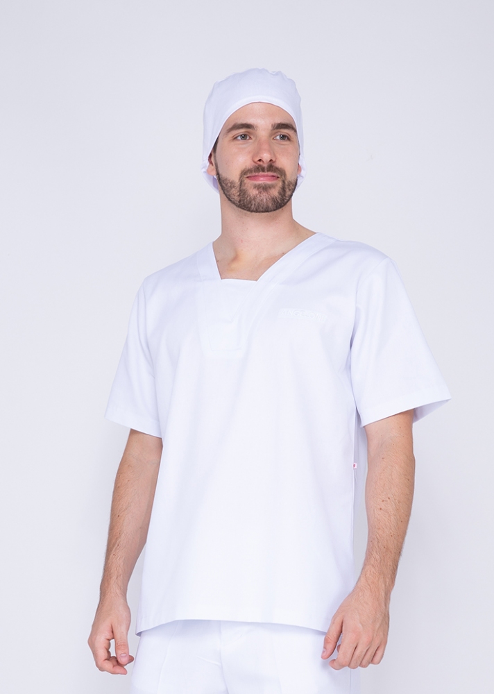 CAMISA PRODUCAO 003B BRIM MC ANGELONI-BRANCO