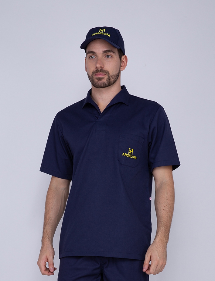 CAMISA REPOSITOR 94B BRIM MC ANGELONI-MARINHO 519