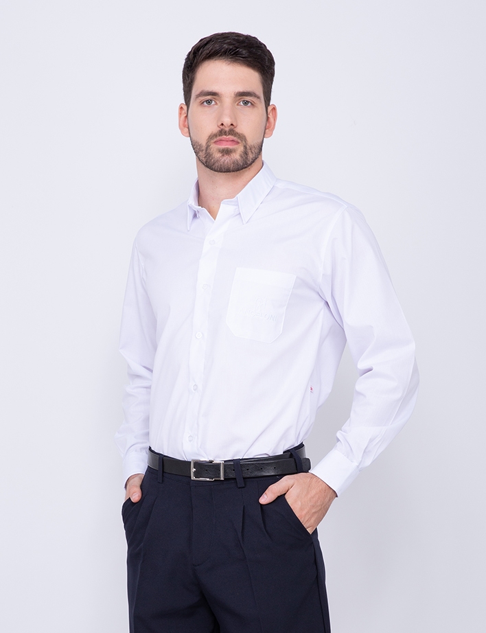 CAMISA BCA ML 092A ANGELONI-BRANCO