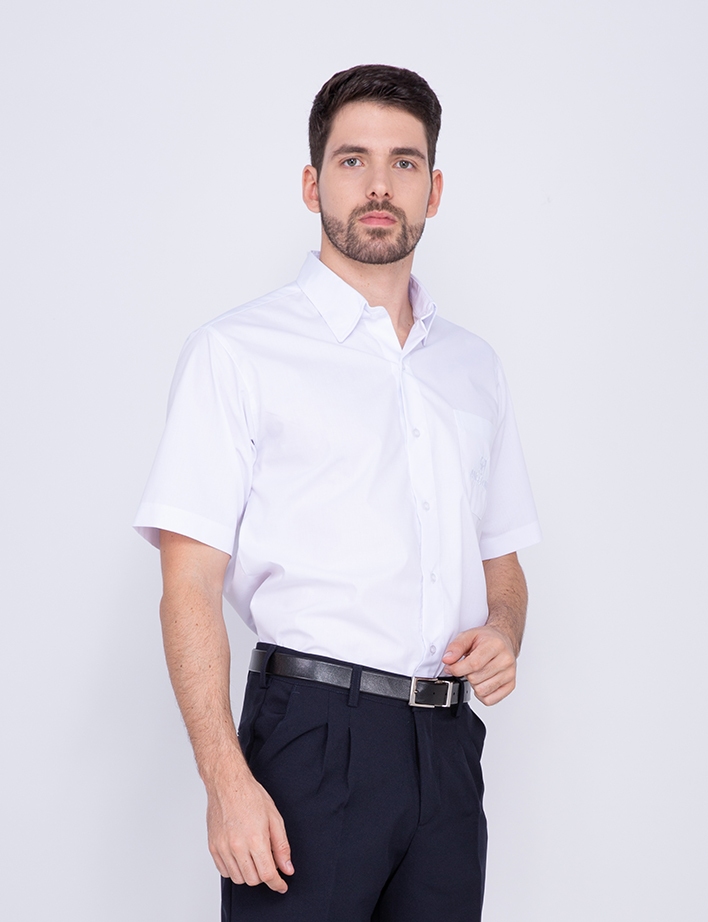 CAMISA BCA MC 092B ANGELONI-BRANCO