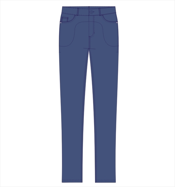 CALCA MASC JEANS WORK C/ELASTANO SUPER A ATACADISTA ANGELONI-AZUL JEANS 515
