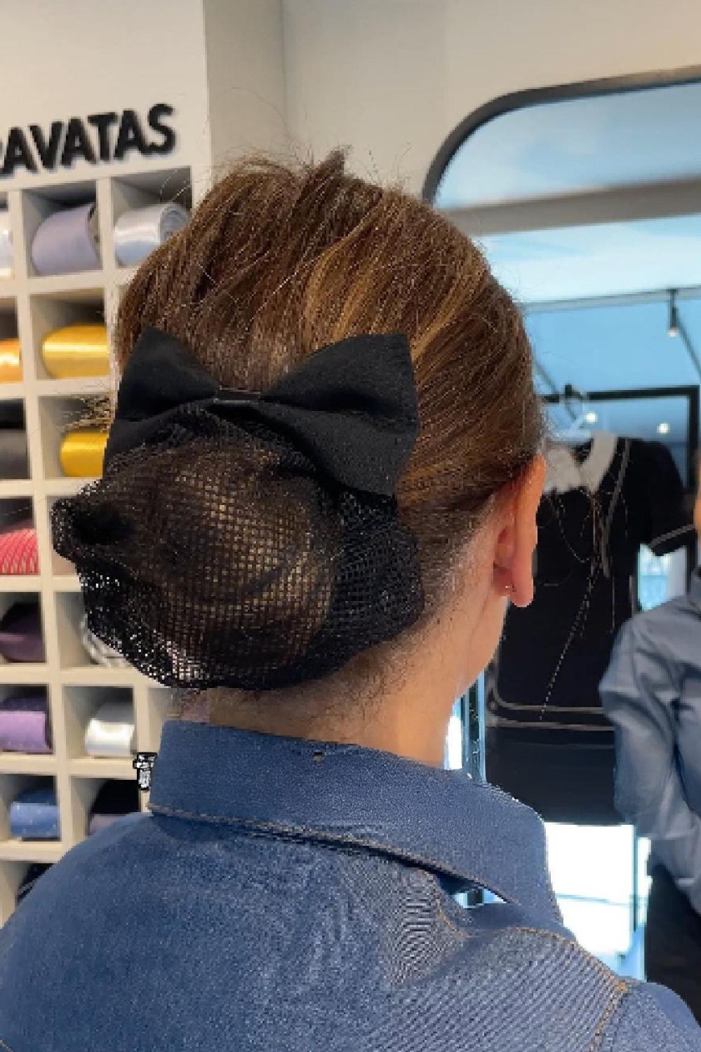 REDE COM LAÇO-PRETO