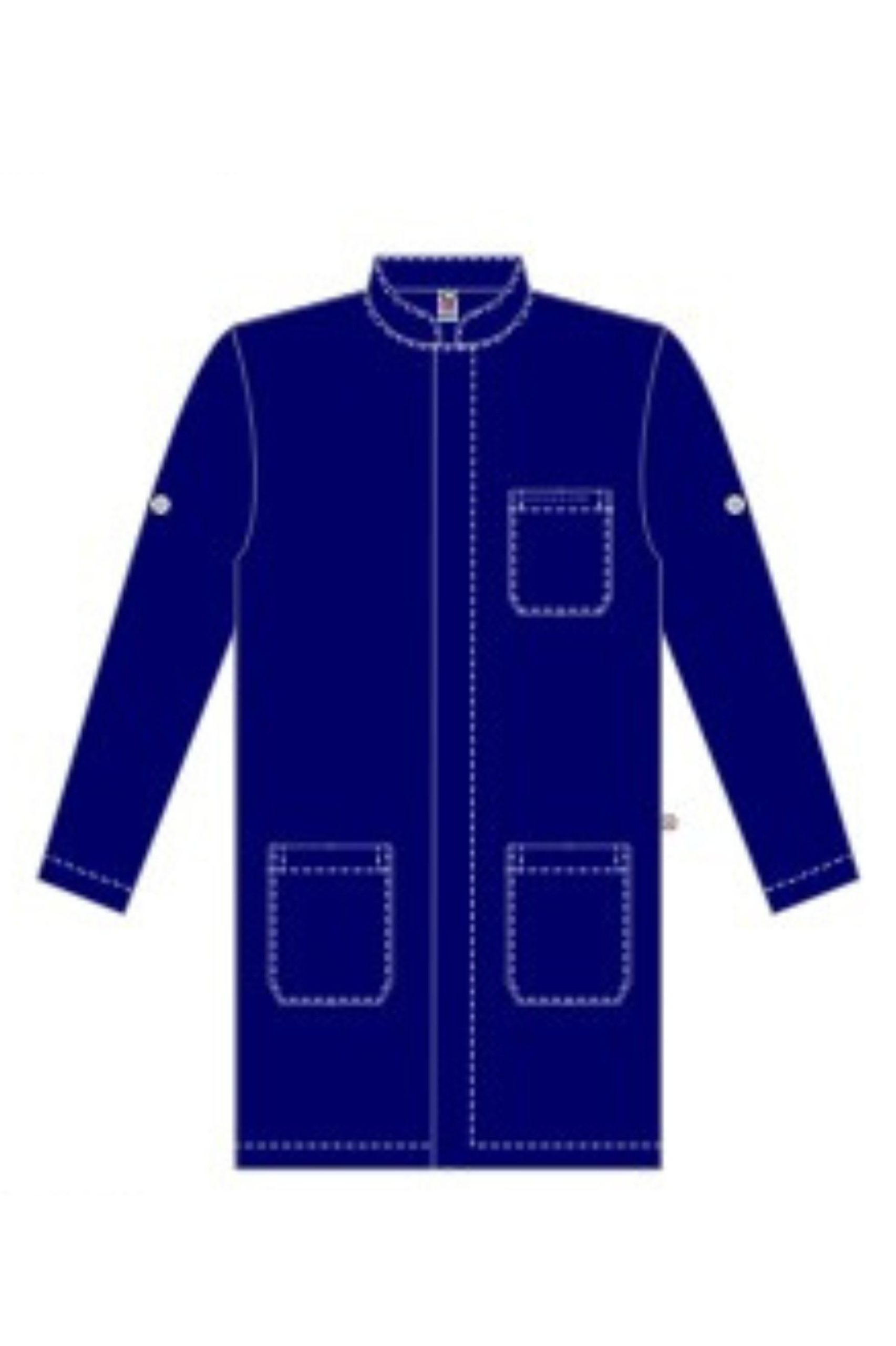 JALECO 3/4 MASC NUTRI OXFORD ML ANG-MARINHO TARDE B90