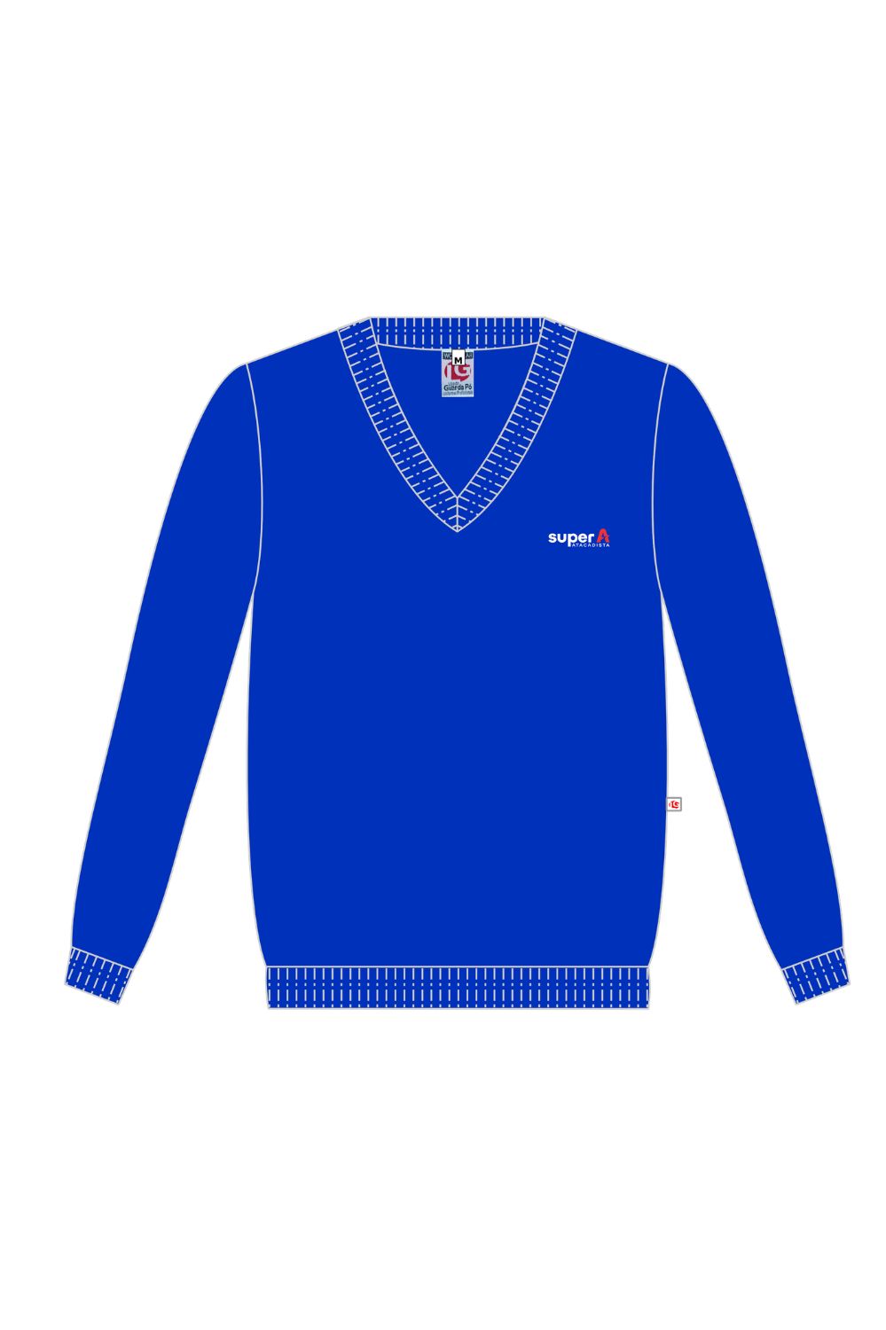 BLUSA DR MOLETOM CORES ANGELONI PERECIVEIS-ROYAL